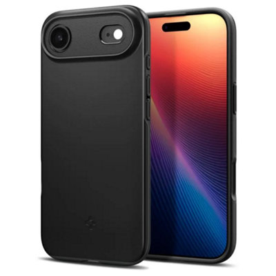 B&Q -  Spigen Thin Fit Magfit Case For Iphone AirMagsafe Compatible Phone CoverMilitary-Grade Drop ProtectionBlack