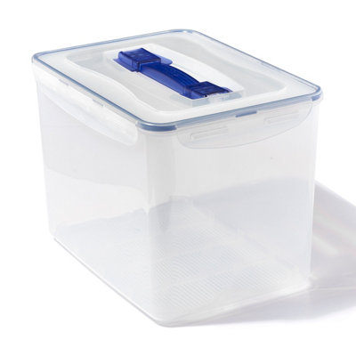 LocknLock Classic Rectangle 12L Airtight Food Storage Container with Lid - Image 4