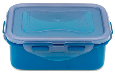 LocknLock Eco Food Containers with Lids - Rectangular 350ml (13.7 x 10.4 x 5.3cm), Airtight, Watertight, BPA Free & Dishwasher Safe - Image 5