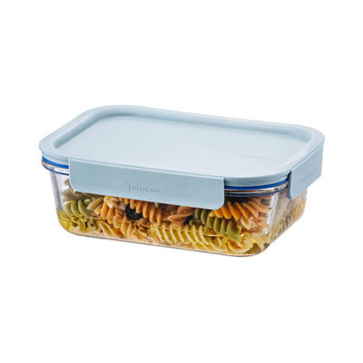 Locknlock Classic Plus 1L Glass Rectangular Container from B&Q