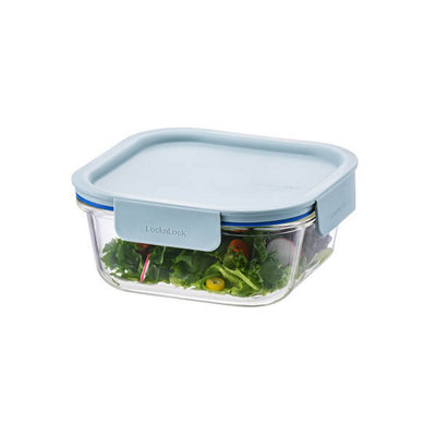 B&Q -  Classic Plus 750Ml Glass Square Container