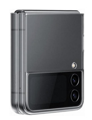 Samsung Galaxy Z Flip4 Sleek, Stylish Clear Slim Cover Transparent Case