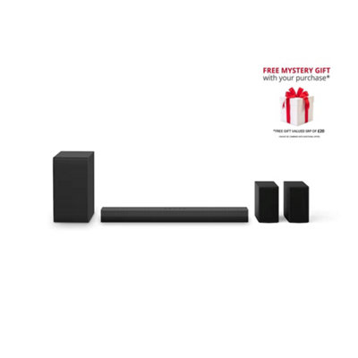 Lg Unisex Black Us40tr Home Cinema Soundbar With Surround Sound And Rear In - Image 10