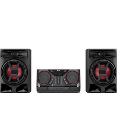 Lg Ck43N Black Mini Hi-Fi System 300 Watt Includes Free Gift