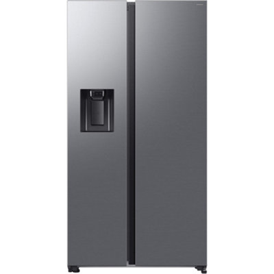 Samsung Rs80F64KeteuSilver American Fridge Freezer640LE Energy from B&Q