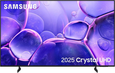 Samsung: Samsung 50" U8000F, Crystal Processor 4K, 4K Upscaling, Q-Symphony, Knox Security, Metal Stream Design, 2025