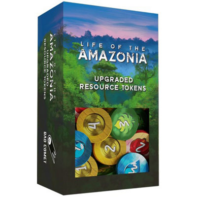 Spiral Galaxy Life Of The Amazonia: Upgraded Resource Tokens - Brand New And Sealed