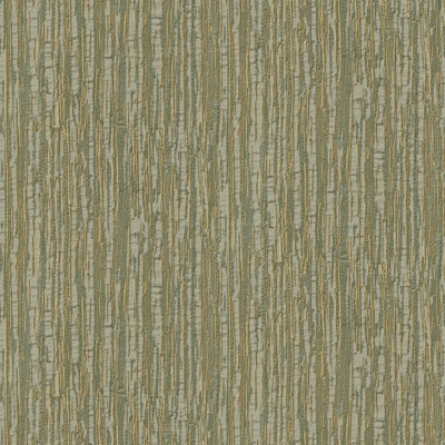 Design Id Silver Did Embroidered Crushed Silk Aqua & Wallpaper