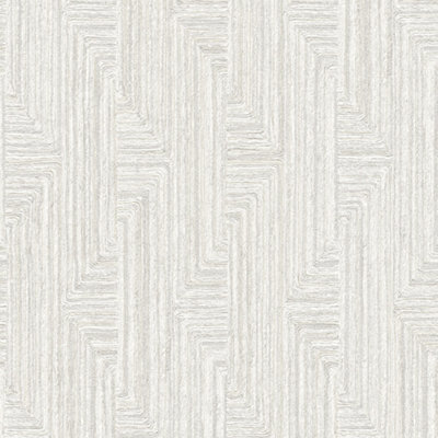 Design ID Did Retro String Motif Taupe Wallpaper from B&Q