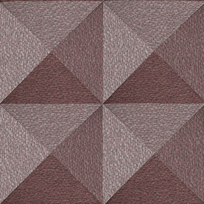 B&Q -  Did Weaved Cube Terrcotta Wallpaper