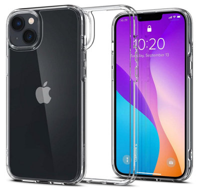 1001 Spigen Iphone 14 Plus - Crystal Hybrid Case Crystal Clear