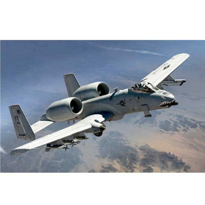 US Air Force A-10C Thunderbolt II 75th Fighter Squadron Aircraft Model kit 12348 - Image 11