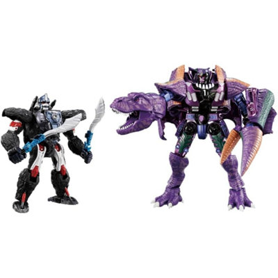 Transformers Beast Wars Optimus Primal Vs Megatron Figures (Japanese Packaging) - Image 3