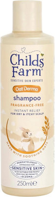 Childs Farm Oatderma Shampoo Sensitive Scalp Baby Kids Tear Free Fragrance Free from B&Q