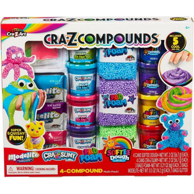 B&Q Cra-Z-Art Cra-Z-Compounds 4 Pack Sensory Toy Playset