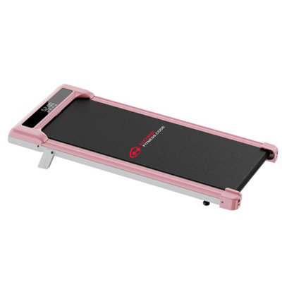 Onemill Under Desk Walking Treadmill2.5Hp Brushless Motor1-6Km/h Speed5% Manual Incline-Pink from B&Q