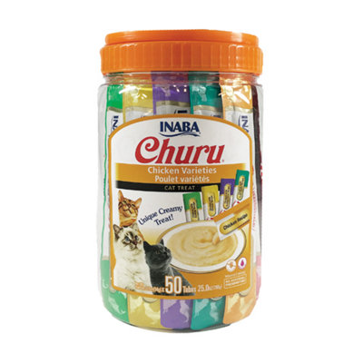 Ciao Churu 50 Pack Cat TreatChicken Varieties from B&Q