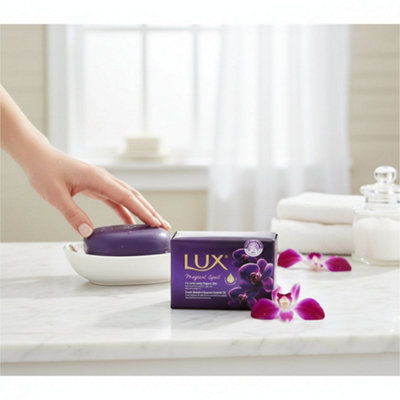 Lux Soap 3 X 80G Magical Spell Luxury Bath Soap For Soft Skin from B&Q