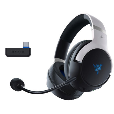 B&Q -  Kaira Pro HyperspeedPlaystation Licensed White Wireless Gaming Headset
