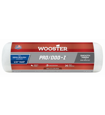 Wooster 9 Inch Pro/doo-Z Roller Sleeve (Semi Rough) from B&Q