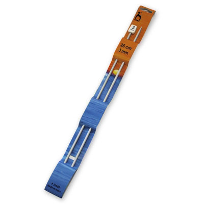 Pony Knitting Needles 3.0mm X 25Cm from B&Q