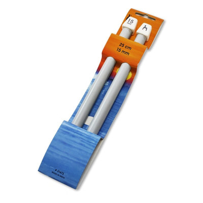 B&Q -  Knitting Needles 15mm X 25Cm