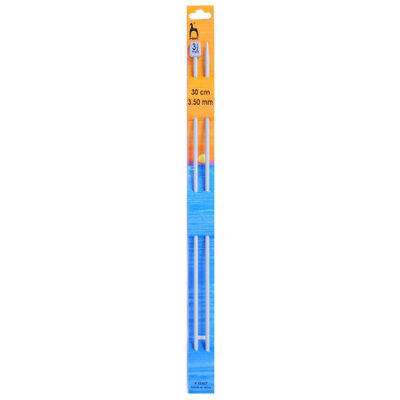 Pony Classic Knobbed Knitting Pins Needles 3.5mm X 30Cm from B&Q