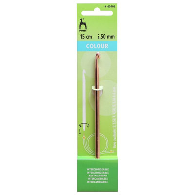Pony Unisex Multicolor Cl C/Hk Al 15Cmx5.50 - Crochet Hook: Interchangeable: Salmon: 15Cm X 5.50Mm - Image 3