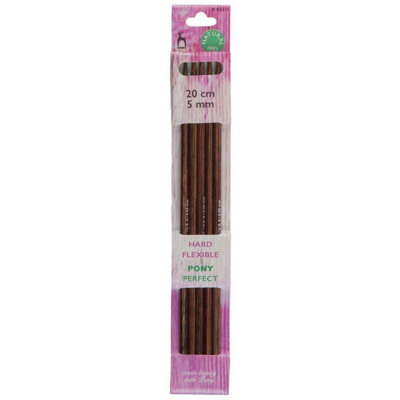 Groves Of Thames Pfect Kp De 20Cmx5.00 - Perfect: Knitting Pins: Double-Ended: Set Of Five: X 5.00Mm - Pony 20Cm
