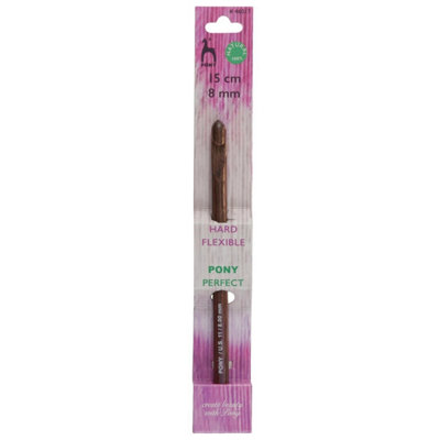 B&Q -  Perfect C/hook 8.00Crochet Hook: Perfect: 15Cm X 8.00mmPony