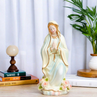 Blessed Virgin Mary Prayer Statue Ornament from B&Q