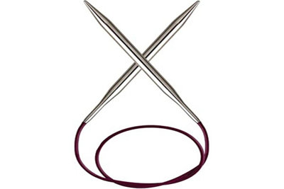 B&Q -  Nova Fc 80X3Nova Metal: Knitting Pins: Circular: Fixed: 80Cm X 3.00mmKnitpro
