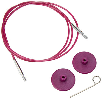 Groves Of Thames Cable 76Cm - Cable: Circular: Interchangeable: : 76Cm - Knitpro Purple
