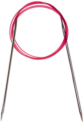 B&Q -  Nova Metal: Knitting Pins: Circular: Fixed: 120Cm X 3.25mm