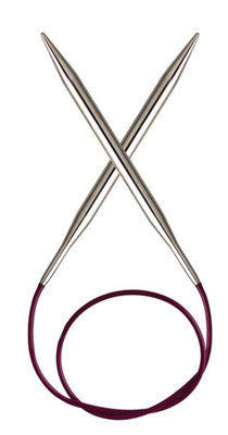 Groves Of Thames Nova Fc 60X2.25 - Nova Metal: Knitting Pins: Circular: Fixed: X 2.25Mm - Knitpro 60Cm
