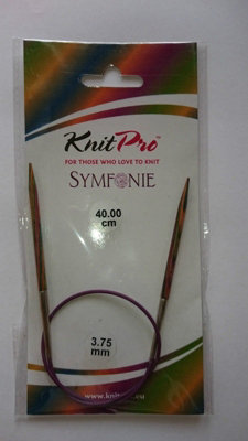 B&Q -  Symfonie Fc 40X3.75Symfonie: Knitting Pins: Circular: Fixed: 40Cm X 3.75mmKnitpro