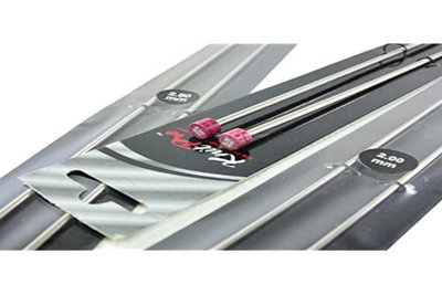 Knit Pro Nova Metal Single-Ended Knitting Pins (40cm x 2.50mm) - Image 3