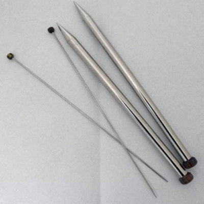 B&Q -  Nova Sp 40X4Nova Metal: Knitting Pins: Single-Ended: 40Cm X 4.00mmKnitpro - Image 3