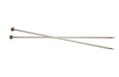 Knit Pro Nova Metal Single-Ended Knitting Pins (40cm x 5.00mm) - Image 3