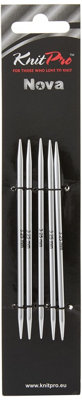 B&Q -  Nova Dp 10X3.25Nova Metal: Knitting Pins: Double-Ended: Set Of Five: 10Cm X 3.25mmKnitpro