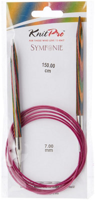 B&Q -  Symfonie: Knitting Pins: Circular: Fixed: 150Cm X 7.00mm