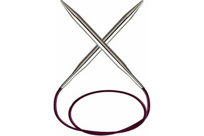 B&Q -  Nova Fc 100X5.5Nova Metal: Knitting Pins: Circular: Fixed: 100Cm X 5.50mmKnitpro