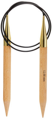 B&Q -  Basix Fc 80X12Basix: Knitting Pins: Circular: Fixed: 80Cm X 12.00mmKnitpro