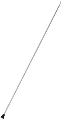 Groves Of Thames Alumin Chk Ta Se 2.5 - Aluminium : Tunisian (Afghan) Crochet Hook: 2.50Mm - Knitpro Grey