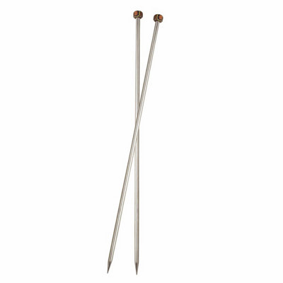 KNIT PRO KP10284 Nova Metal: Knitting Pins: Single Ended: 15cm x 3.75mm, 3.75mm , Silver - Image 4