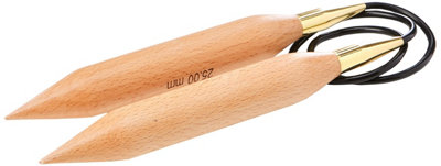 B&Q -  Basix Fc 80X25Jumbo Birch: Knitting Pins: Circular: Fixed: 80Cm X 25.00mmKnitpro