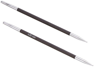 Groves Of Thames Karbonz: Knitting Pins: Circular: Interchangeable: Standard: 4.00Mm