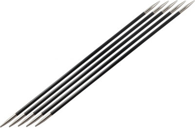 B&Q -  Karbonz: Knitting Pins: Double-Ended: Set Of Five: 15Cm X 4.50mm