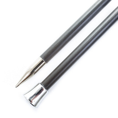 Groves Of Thames Karbonz Sp 25X5.5 - Karbonz: Knitting Pins: Single-Ended: 25Cm X 5.50Mm - Knitpro