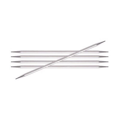 Knitpro Unisex Multicolor Nova Cubics: Knitting Pins: Double-Ended: Set Of Five: 15Cm X 4.50Mm - Image 4